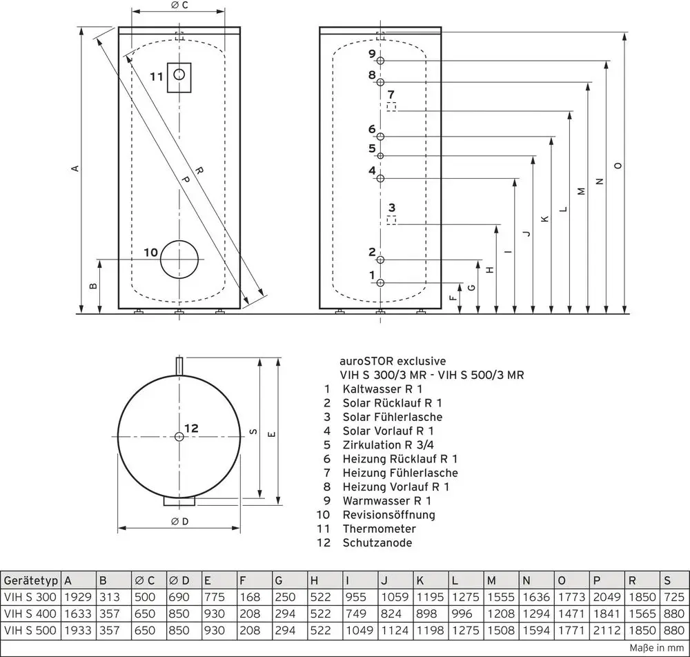 Vaillant-auroSTOR-excl--VIH-S-500-3-MR-Solar-WW-Speicher-500-l-rund-stehend-0010020666 gallery number 2